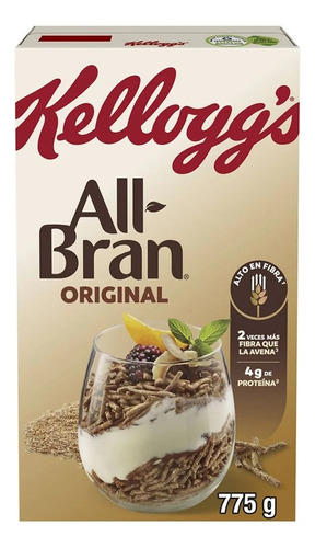 Kelloggs Cereal Salvado De Trigo Original All-bran 775 Gr