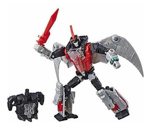 Transformers Deluxe Swoop Rojo