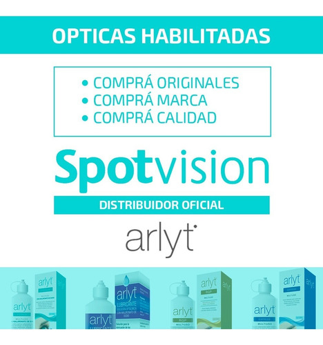 Arlyt Multiuso Lentes Rigidas Gaspermeables 120ml + Estuche
