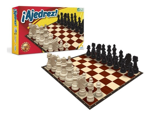 Juego De Mesa Ronda Ajedrez Clásico X 33 Pza