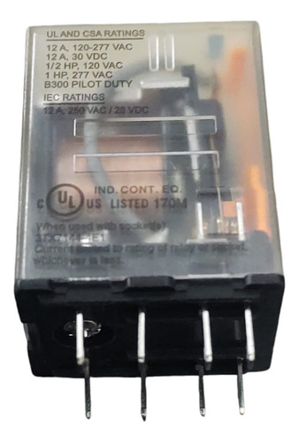 Siemens 3tx7111-3dc03c Plug-in Relay, Dpdt, 12a, 24vdc