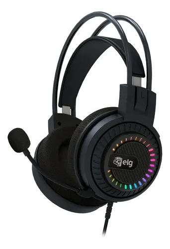 Headset Gamer Mizar ELG, 3D Surround 7.1, Drivers de 50mm