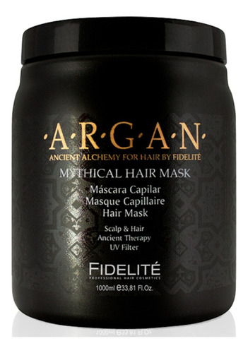 Mascara Capilar Argán Mythical 1000gr Fidelite 