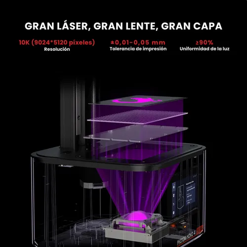 Impresora 3d Resina Anycubic Photon Mono 4 Ultra