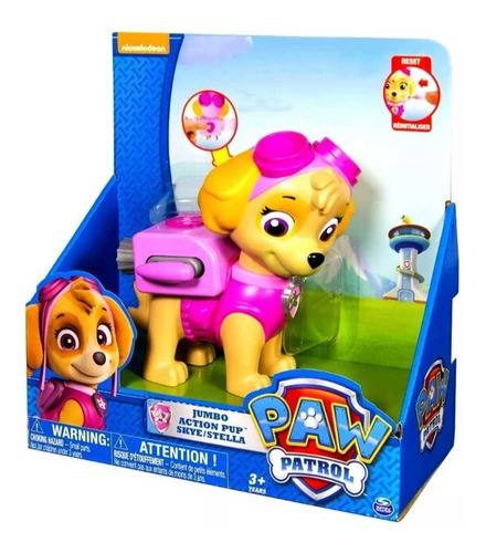 Paw Patrol Jumbo Action Pub Sky N.u.e.v.o Envíograti+regalo (Usado)