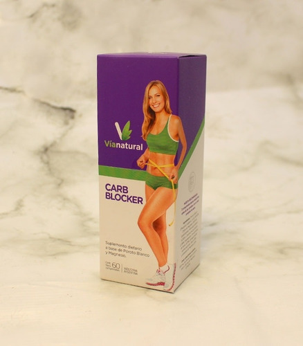 Imagen 2 de 4 de Carb Blocker- Via Natural 60 Comp.