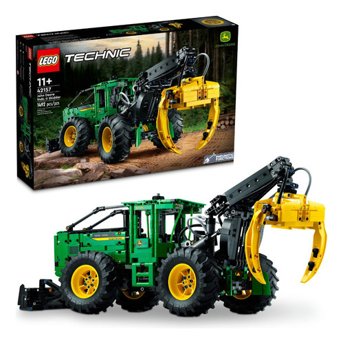 Kit Lego Technic 42157 Skidder John Deere 948l-ii 1492 Pz