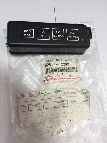 Imagen 2 de 3 de Tapa Fusilera Corolla 1993-1998 Original