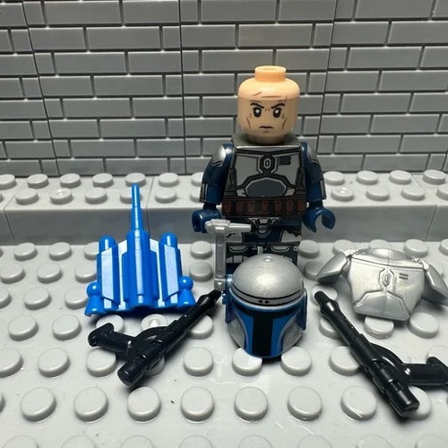 Mini Figura Armable Star Wars Jango Fett (Usado)