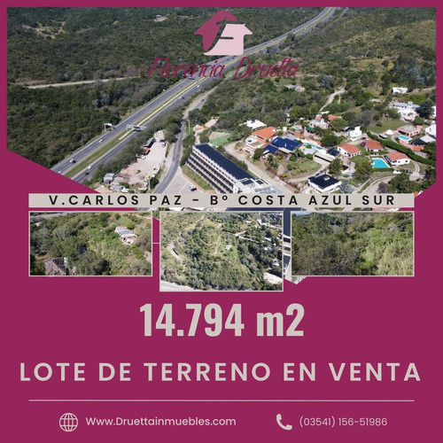 Venta Del Primer Lote En El Ingreso Villa Carlos Paz - Barrio Residencial