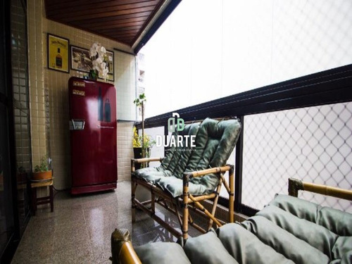 Imagem 12 de 30 de Lindo Apartamento Na Ponta Da Praia, 155m2, 3 Quartos, 1 Suíte, Dependência, Academia, Salão De Festas E Jogos, Portaria 24 Horas, Santos - Ap00771 - 33566058