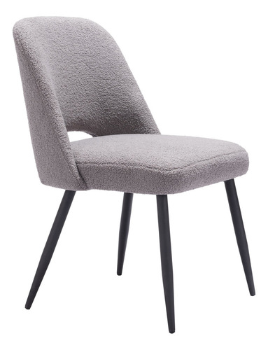Silla De Comedor Teddy Gris Këssa Muebles