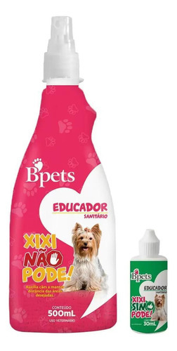 Educador Sanitário Xixi Sim, Xixi Não Para Cães Bpets