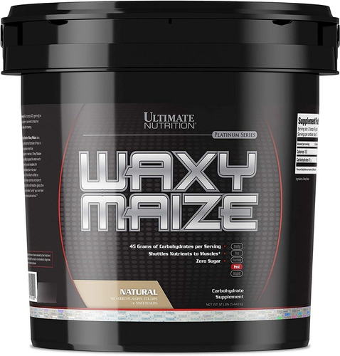 Ultimate Nutrition | Waxy Maize | 12 Lb | 121 Servings