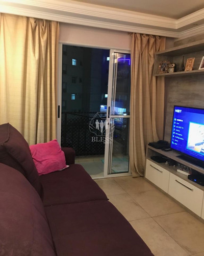 Imagem 3 de 15 de Apartamento À Venda No Residencial Excellence Jundiai (alugado Atualmente), Ideal Para Investidores! 2 Dormitórios, Sacada E Uma Vaga De Garagem - Ap03679 - 69612273
