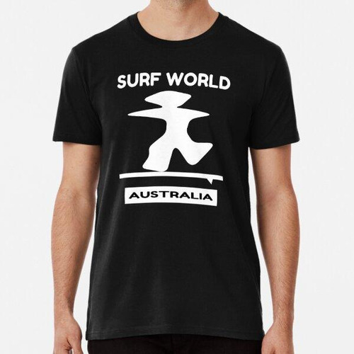 Remera Surf World (australia) Algodon Premium