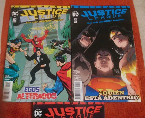 Justice League Sus Grandes Triunfos 3 Comics Dc En Español
