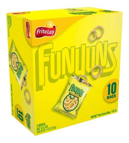 Funyuns Onion Ring Aros Papitas Americanas Caja Con 10
