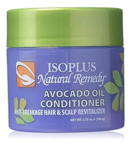 Isoplus Natural Remedy Avocado Oil Conditioner 3.75 Oz,p