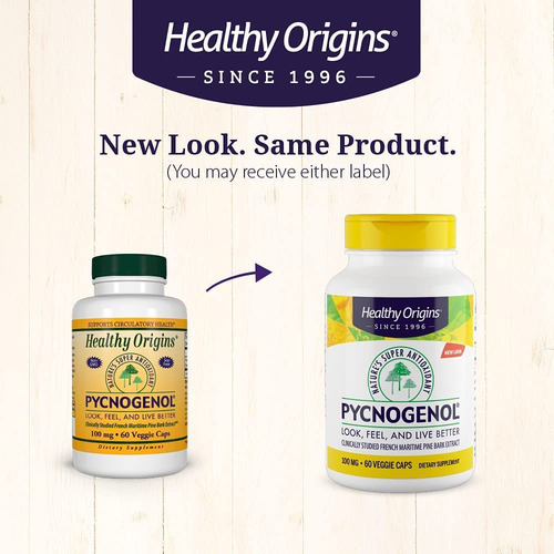 Healthy Origins Pycnogenol (nature's Super Antioxidant) 100