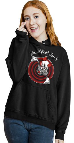 Sudadera Unisex Halloween Estampado Vintage Payaso It/eso