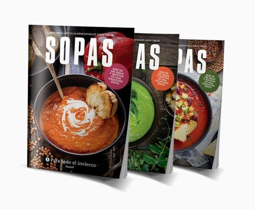 El Gran Libro De Las Sopas 2021 - Clarín - Pack N°1 Al N°10