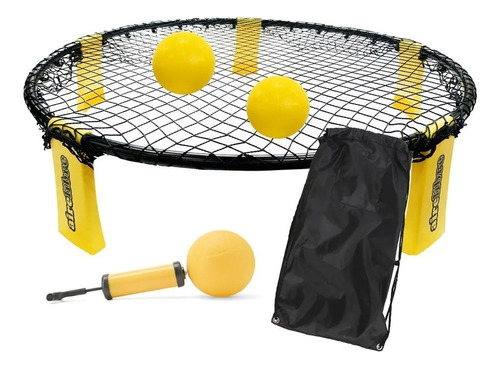 Kit De Spikeball 360 Juego Para 4 Jugadores Playa Parque