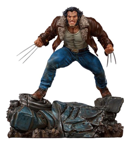 Iron Studios: Marvel X Men - Logan Bds Escala De Arte 1/10