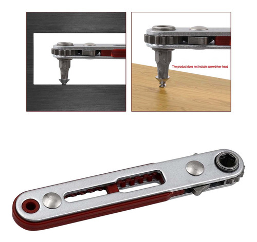 Xyl 6 Llave De Carraca De 1/4 Destornillador Hexagonal De