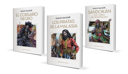 Clarín Colección Emilio Salgari Set 1 De 7 Libros