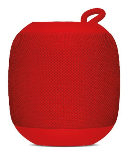 Bocina Bluetooth Fm/usb Redonda Rojo Brobotix
