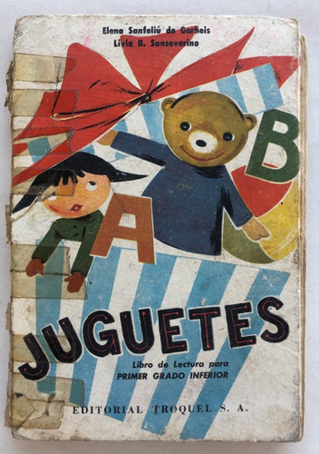 Juguetes Libro 1 Grado Elena Sanfeliu Edit Troquel 1957