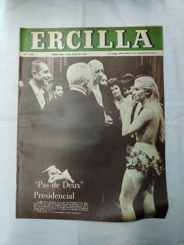 Revista Ercilla N° 1573 14 De Julio De 1965 Frei
