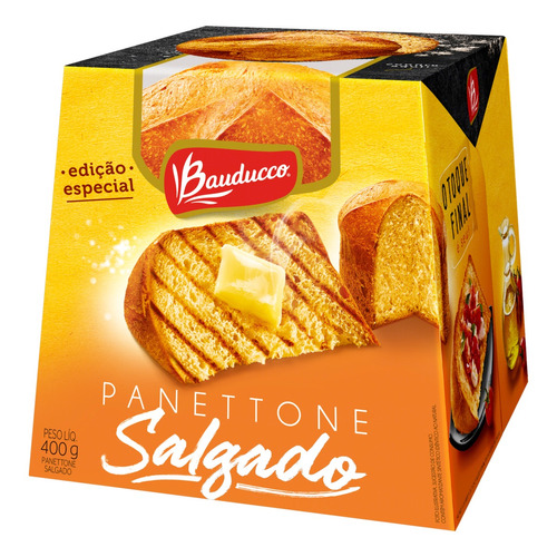 Panettone Salgado Bauducco Caixa 400g