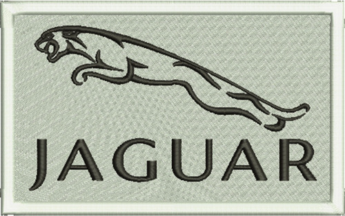 681 Parche Bordado Jaguar (logo)