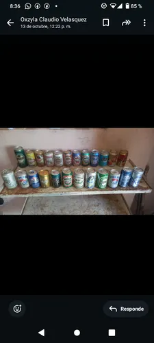 Botellas Y Latas Antiguas