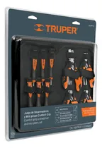 Comprar Juego 6 Desarmadores De Joyero Y 4 Mini Alicates Grip Truper