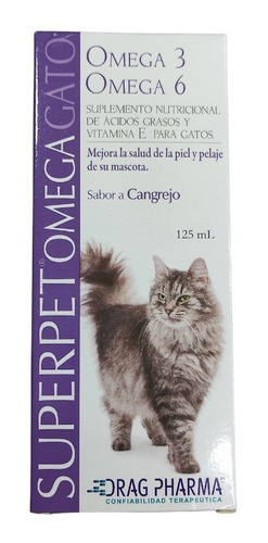 Super Pet Omega Gato Suplemento Nutricional 