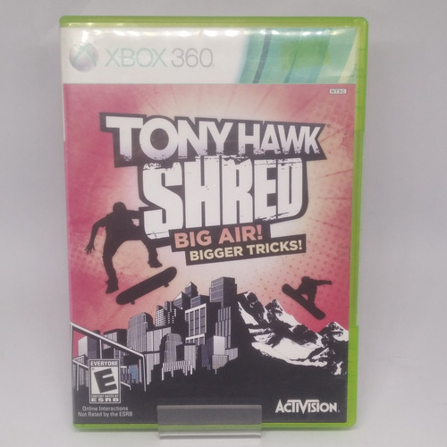Tony Hawk Shred Xbox 360 (Usado)