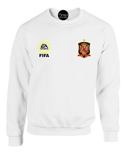 Buzo Saco Crewneck Seleccion España Fc Fifa Ea Sport