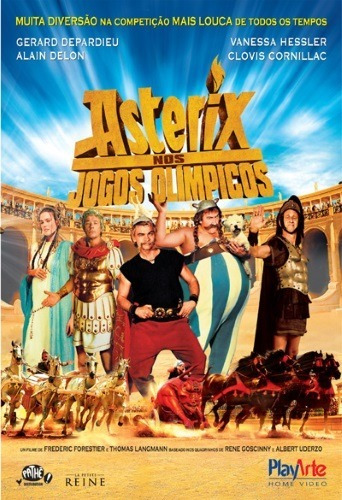 Dvd Pack Asterix E Obelix - Os Filmes - Quadrilogia - 4 Dvds