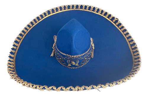 Sombrero Charro Mexicano De Lujo: Adulto