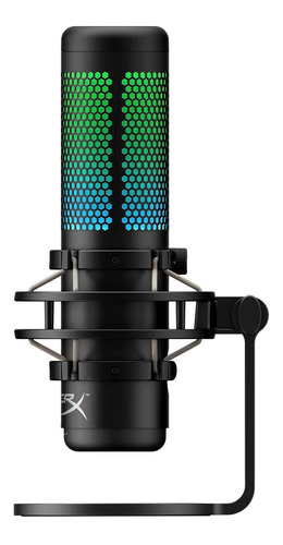 Imagen 2 de 5 de Microfono Gamer Hyperx Quadcast S Rgb Usb