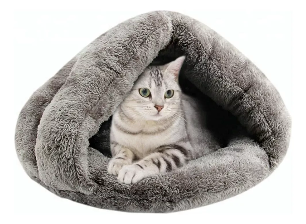 Primera imagen para búsqueda de cama cueva para gato