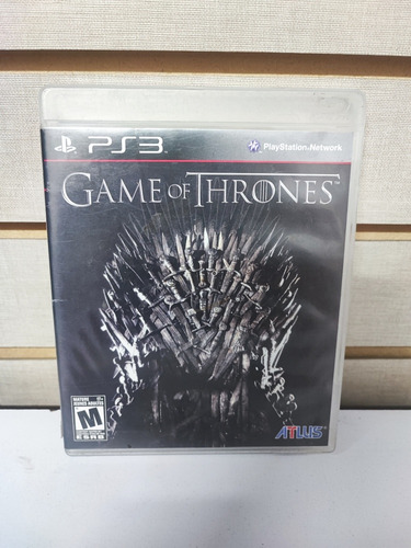 Game Of Thrones Playstation 3 Usadito 