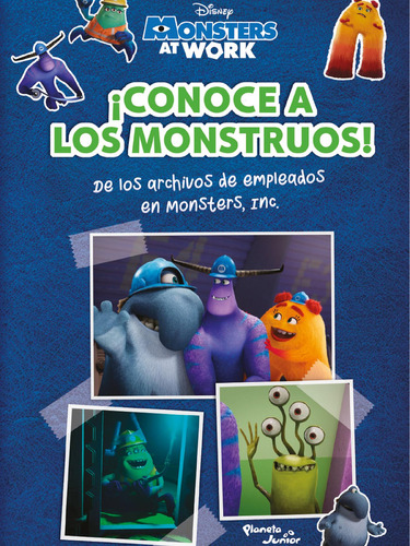 Conoce A Los Monstruos!: Monsters At Work, De Disney. Editorial Grupo Planeta, Tapa Blanda, Edición 2022 En Español