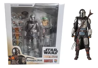 Mafex Star Wars The Mandalorian Beskar Armor Reissue No. 129