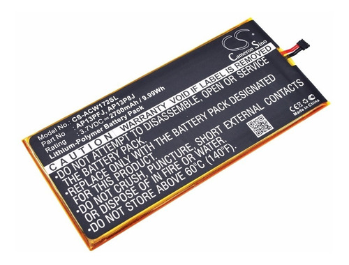 Bateria Pila Acer Iconia B1-720 Ap13p8j Ap13pfj L864 L804