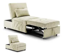 Comprar Sofá Cama Cama Cama Convertible Sillas 4 En 1 Otomana