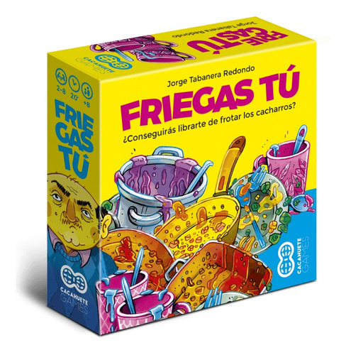 Friegas Tu Juego De Mesa Cacahuate Games